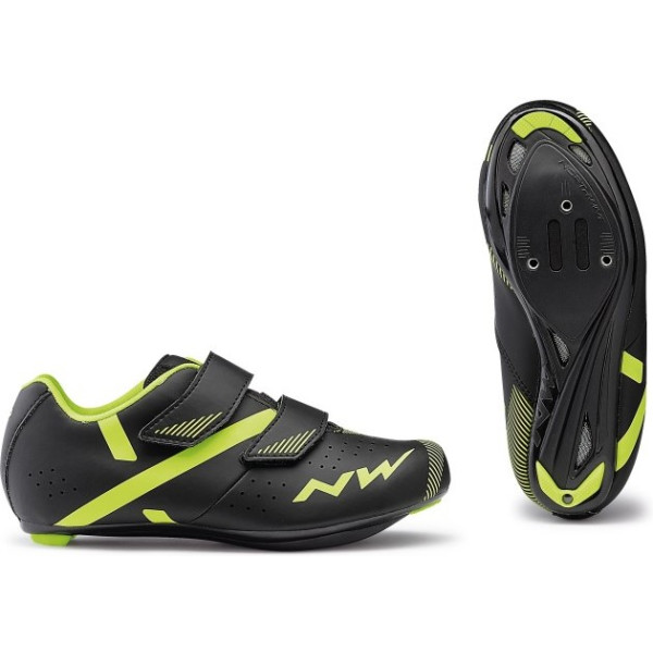 Chaussures Northwave Torpedo 2 Noir Fluo Jaune Chaussures Junior