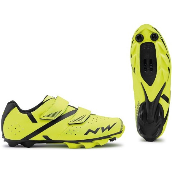 Northwave Zapatillas Spike 2 Amarilla Fluo Negra