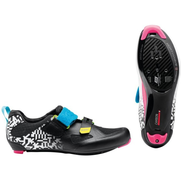 Chaussures de triathlon Northwave Tribute 2 Carbon Multicolore