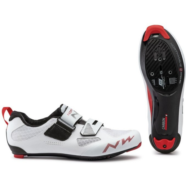 Northwave Zapatillas Triatlón Tribute 2 Carbon Blanca