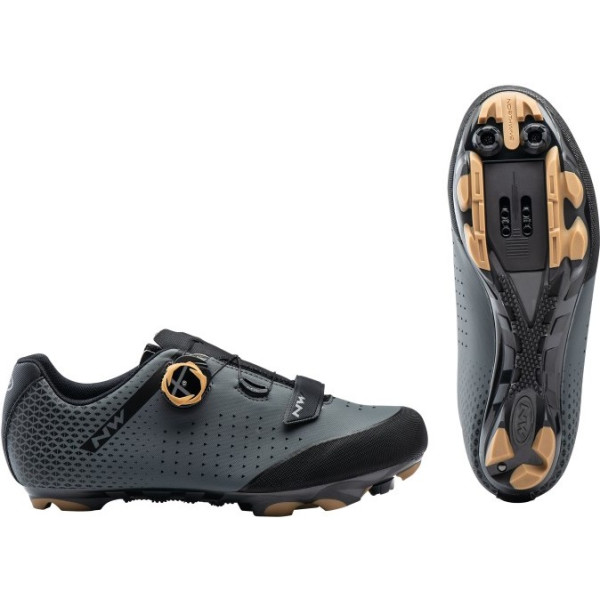 Northwave Zapatillas Origin Plus 2 Antracita Honey