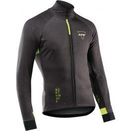 Northwave Chaqueta Blade 3 Prot. Total Gris-amarillo Fluo