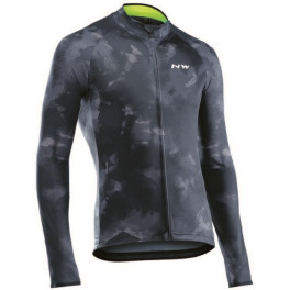 Northwave Maillot Blade 3 Negro Amarillo Fluo