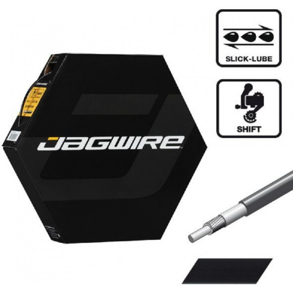 Jagwire Manchon de dérailleur noir 4mm X 50m Lex-sl Slick-lube