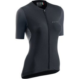 Northwave Maillots M/c Extreme Wmn Negro-gris