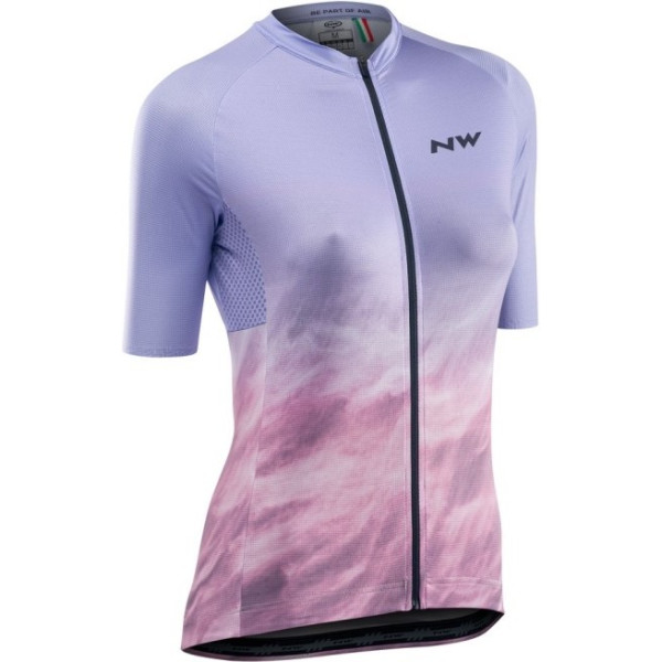 Northwave Maillot M/c Air Woman Drop Lila