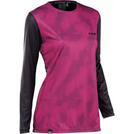Northwave Maillots M/l Edge Wmn Negro-fucsia