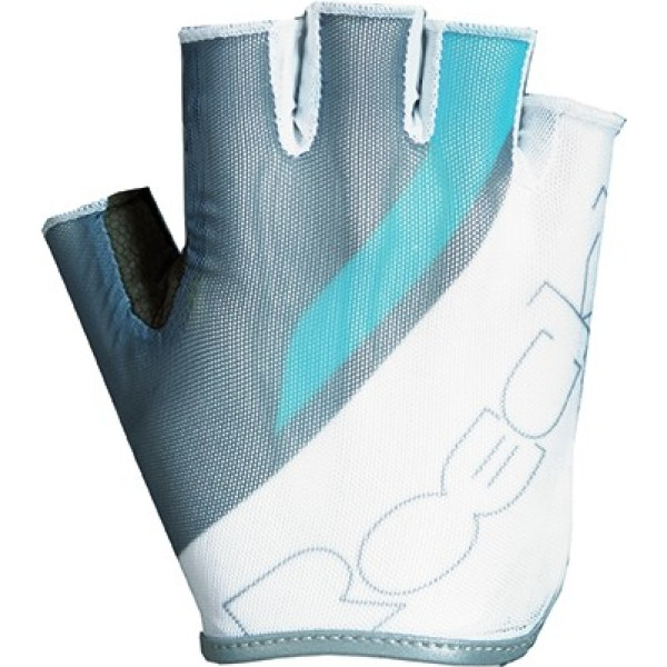 Roeckl Glove Ibiza Top Function Blanc-turquoise