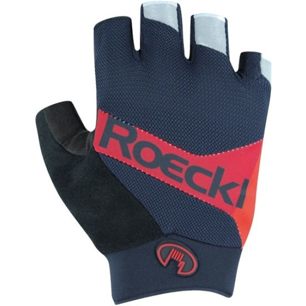 Roeckl Glove Iseo Top Function Noir-Rouge