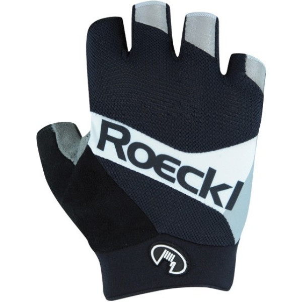 Roeckl Glove Iseo Top Function Noir-Blanc