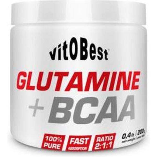 VitOBest Glutamin + BCAA 200 gr