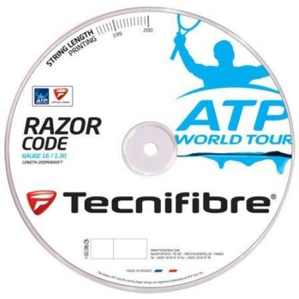Tecnifibre Cordaje Tenis Razor Code 200 M