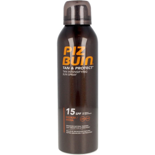 Piz Buin Tan & Protect spray intensificador FPS15 150 ml unissex