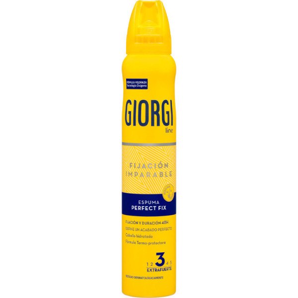 Giorgi Line Foam Perfect Fix 24 H Extra Strong Nº3 200 ml Unisex
