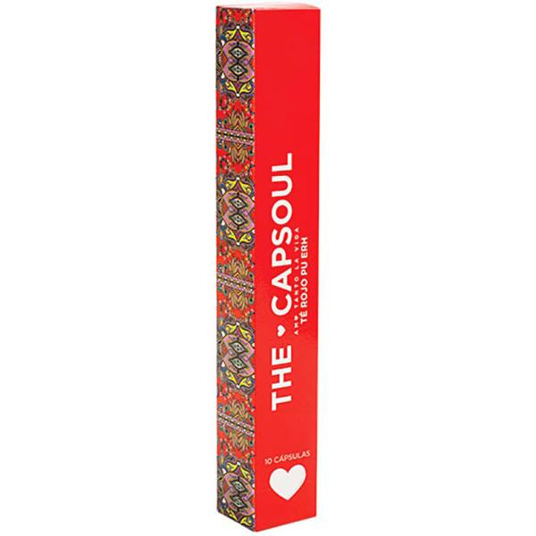 The Capsoul Cápsulas Té Rojo Pu Erh 10 Cápsulas Compatibles Nespres Unisex