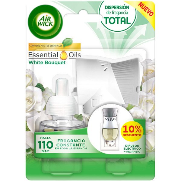 Air-wick Ambientador Electrico Completo White Bouquet 19 Ml