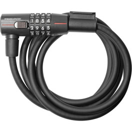 Trelock Candado Cable Combinacion Sk 415 180 Cm - 15 Mm Negro