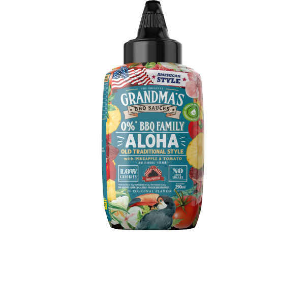 Max Protein Grandma's BBQ Sauce Aloha 290 Ml
