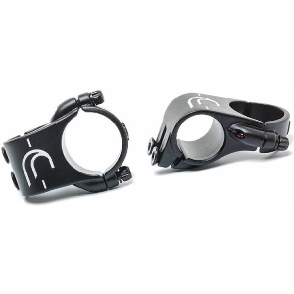 Deda Elementi Clamp Set For Deda Parabolica/fastblack2 31.7 Mm Extensions