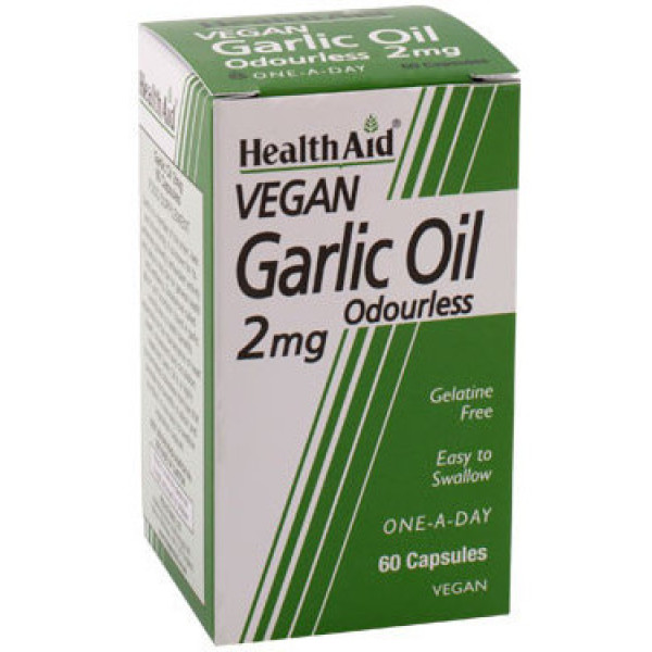 Olio di aglio per aiuti sanitari 2 mg 60 capsule
