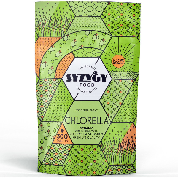 Syzygy Food Chlorella Ecológica Certificada - 300 Comprimidos