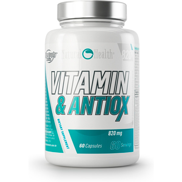 Hypertrophy Natural Health Vitamin & Antiox 60 Cápsulas