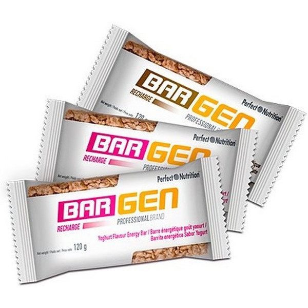 Professional Gen Bargen Recharge 1 reep x 120 gr - Energy Bar Citroen Yoghurt smaak