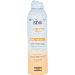 Isdin Fotoprotector Wet Skin Transparante Spray 50+ 250 Ml Unisex