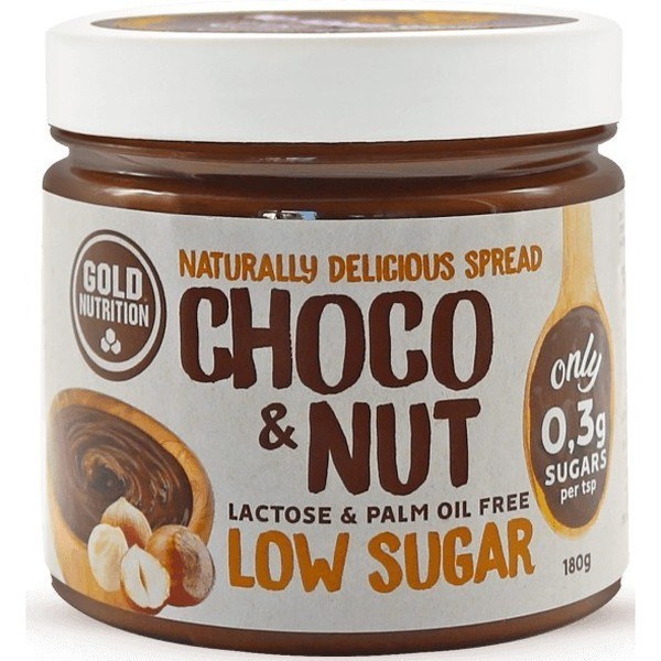Gold Nutrition Choco Nut - Chocolade en Hazelnootcrème 180 gr