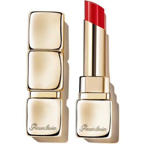 Guerlain Kisskiss Shine Bloom Lipstick 709-Petal Red Unisex