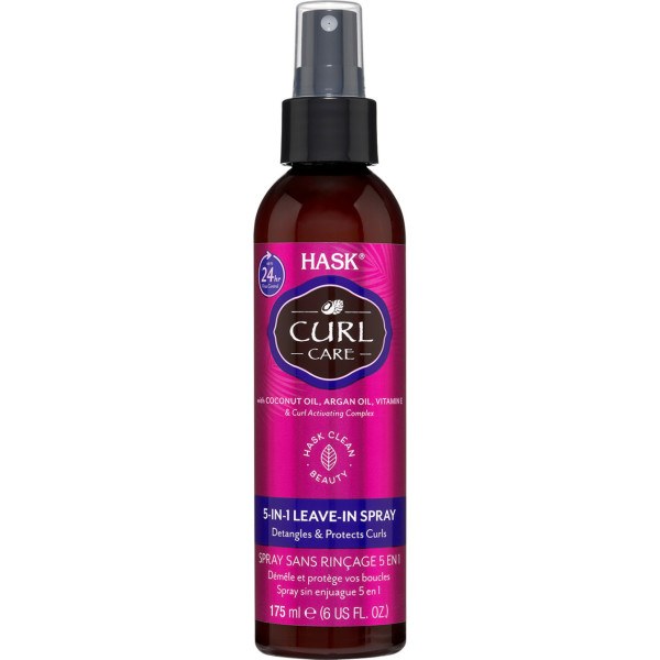 Hask Curl Care Spray senza risciacquo 5 in 1 175 ml unisex