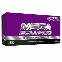 Scitec Nutrition Mega BCAA 1400 120 cápsulas