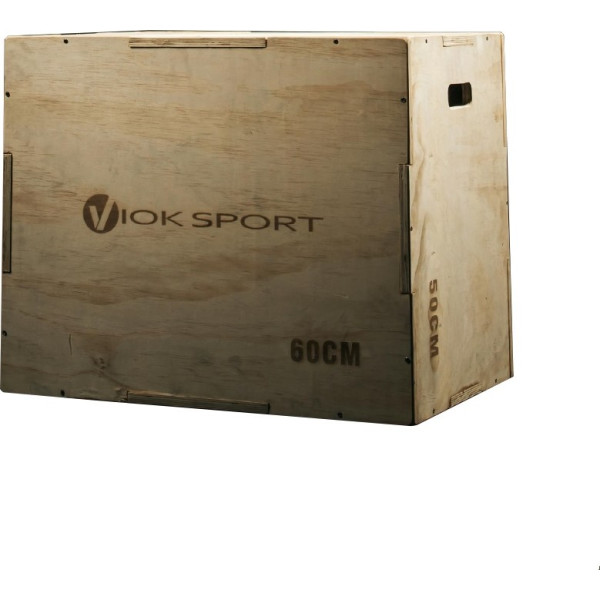 Viok Sport Cajón De Salto Pliométrico 40x50x60