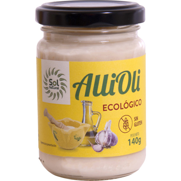 Solnatural Allioli Vegan Bio 140 G