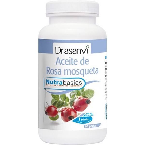 Drasanvi Nutrabasics Rozenbottel 500 mg 60 parels