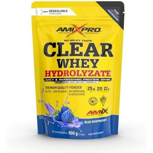 Amix Clear Whey Hydrolysaat 500 Gr