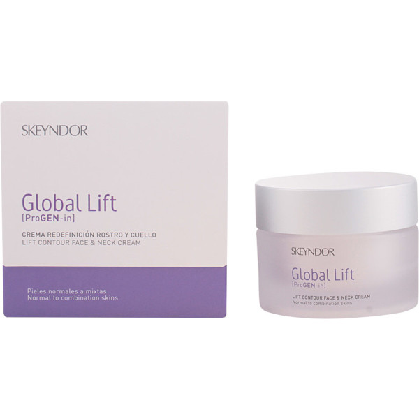 Skeyndor Global Lift Contour Face & Neck Cream Skins Normal Skins 50 ml Mujer