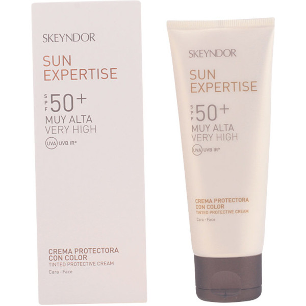Skeyndor Sun Expertise Tinted Protective Cream Spf50+ Face 75 Ml Unisex
