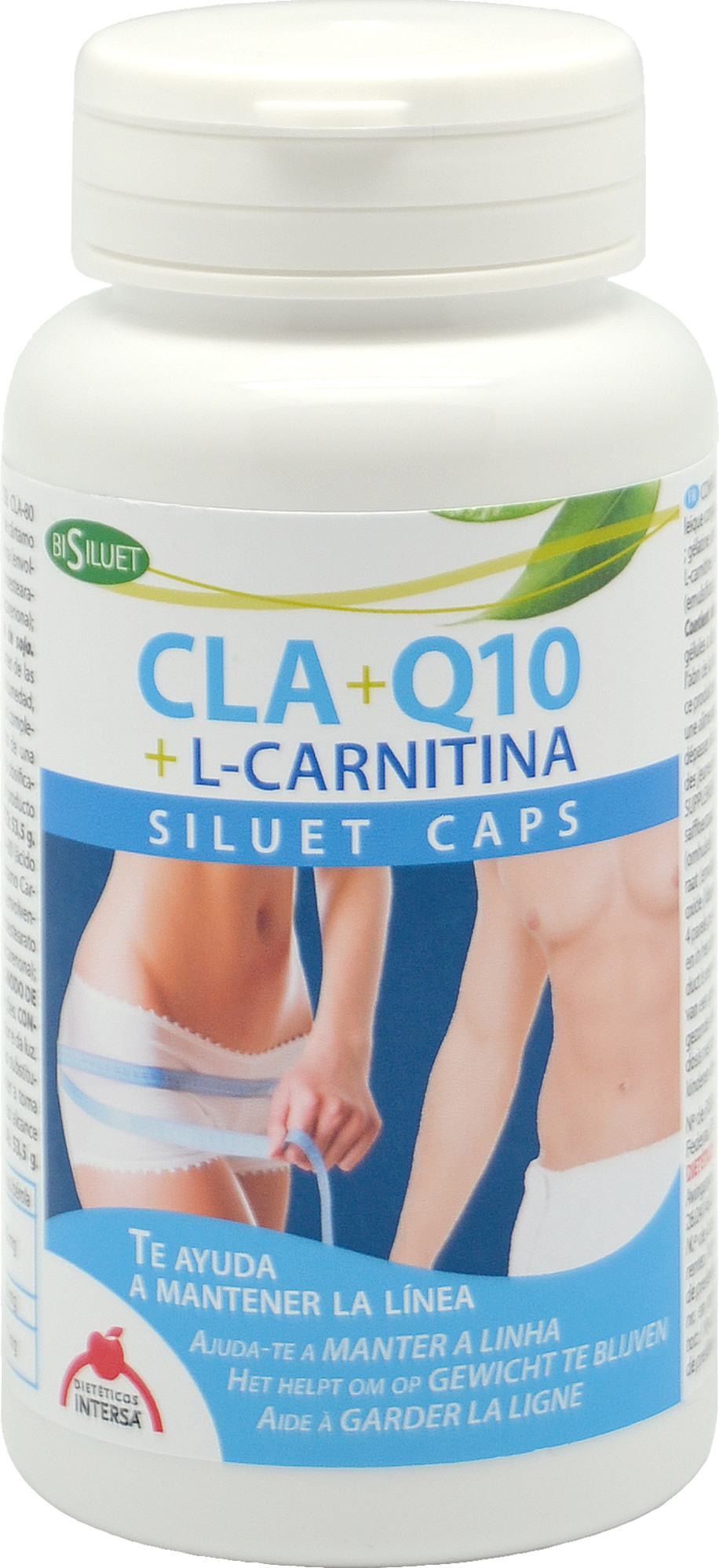 Intersa Cla+Q10+L-Carnitina Siluet 100 Capsulas-image