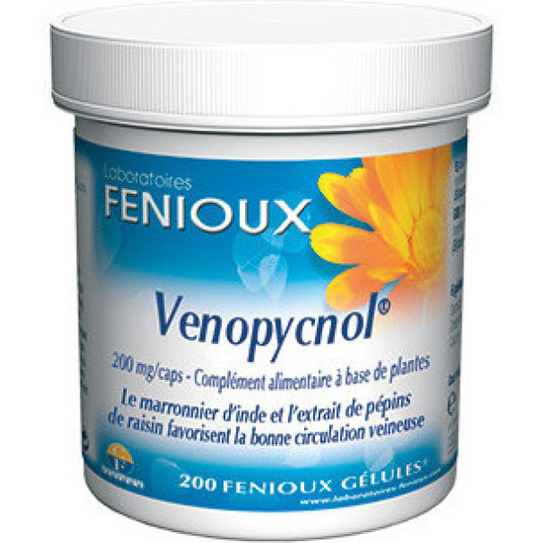 Fenioux Venopycnol 200 Mg 200 Caps