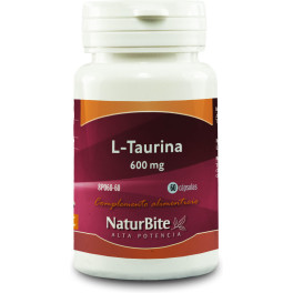 Naturbite L-taurina 600 Mg 60 Caps