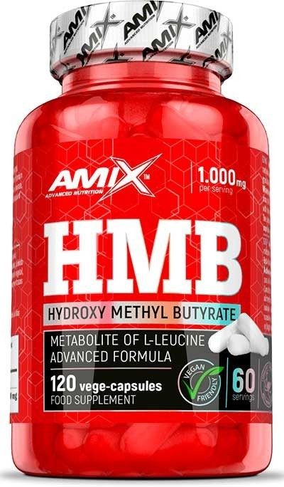 Amix Hmb 120 CÃ¡Psulas - RecuperaÃ§Ã£O Muscular / Aumenta A ForÃ§A - Perfeito Para Atletas-image