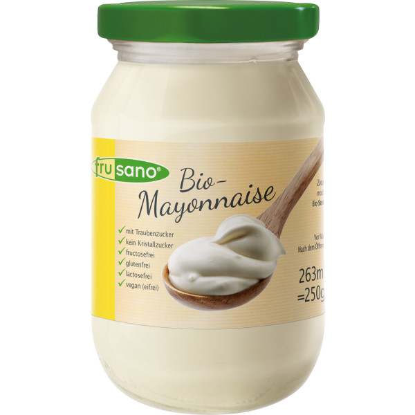 Frusano Mayonnaise Bio Avec Dextrose 250 Ml