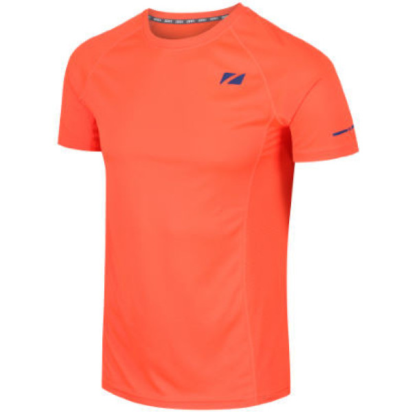 Zone3 Camiseta Men's Activ Lite (cooltech) Naranja Fuego/navy