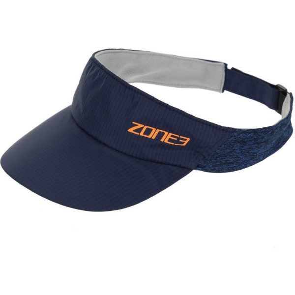 Zone3 Visera Lightweight Race Visor For Training And Racing Navy/azul Marlin/naranja Reflectante