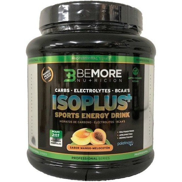 Bemore Nutricion  Isoplus Sports Energy Drink – 600 Gr
