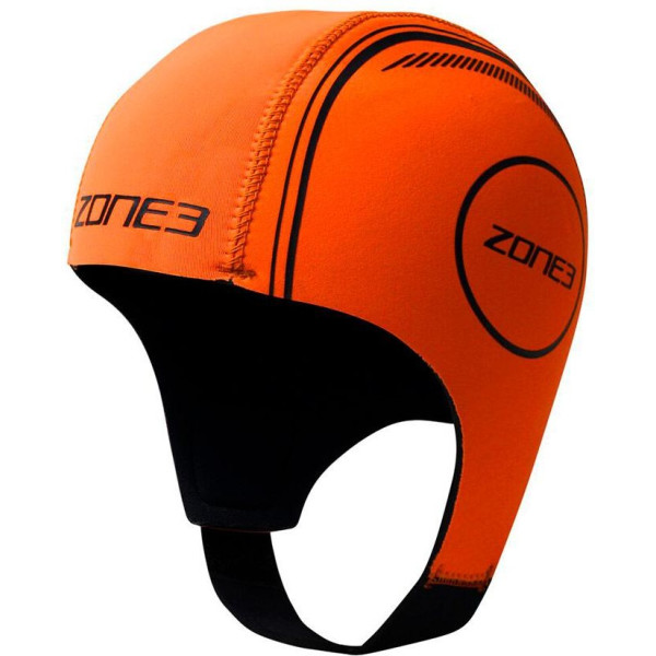 Zone3 Gorro De Neopreno Swim Cap Naranja Vis