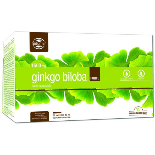 Naturmil Ginkgo Biloba 1500 Mg X 20 Fiale