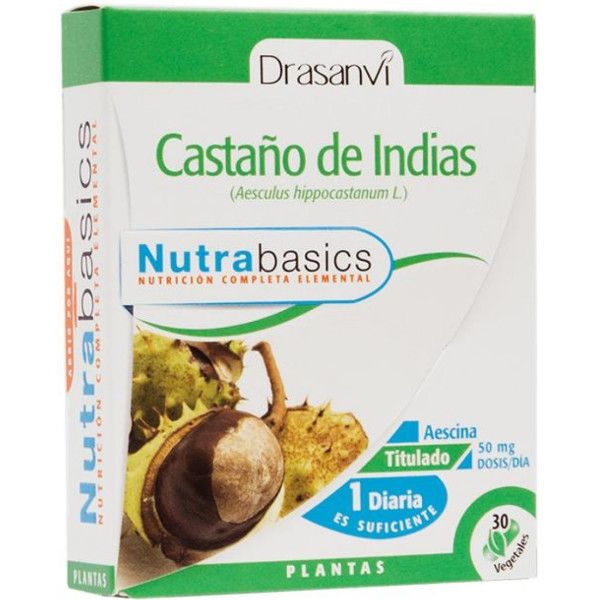 Drasanvi Horse Chestnut 30 Caps Nutrabasicos