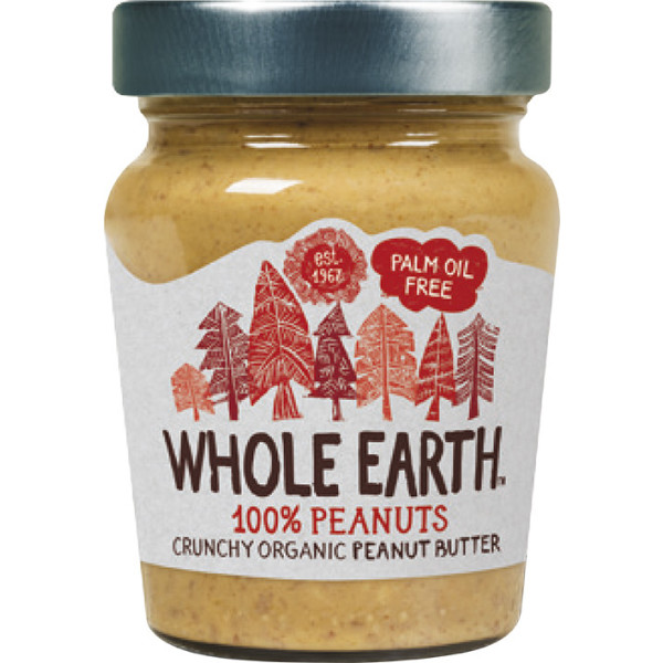 Whole Earth Crunchy Erdnusscreme Bio 227 Gr